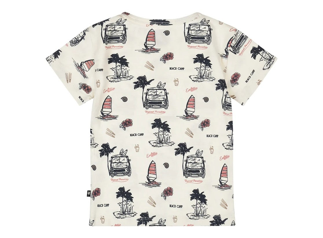 T-shirt Tropical Beach Camp -Dirkje