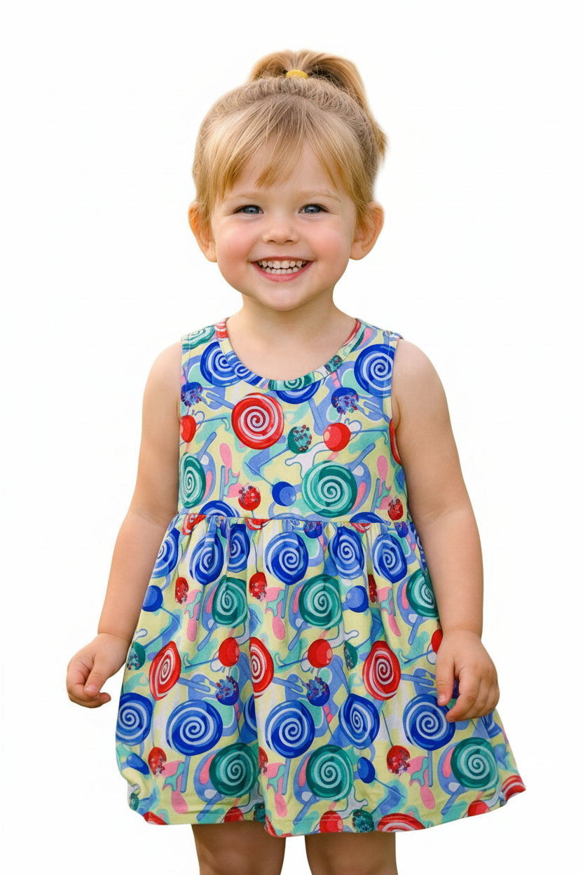 Robe Sucettes Gourmandes â Multicolore