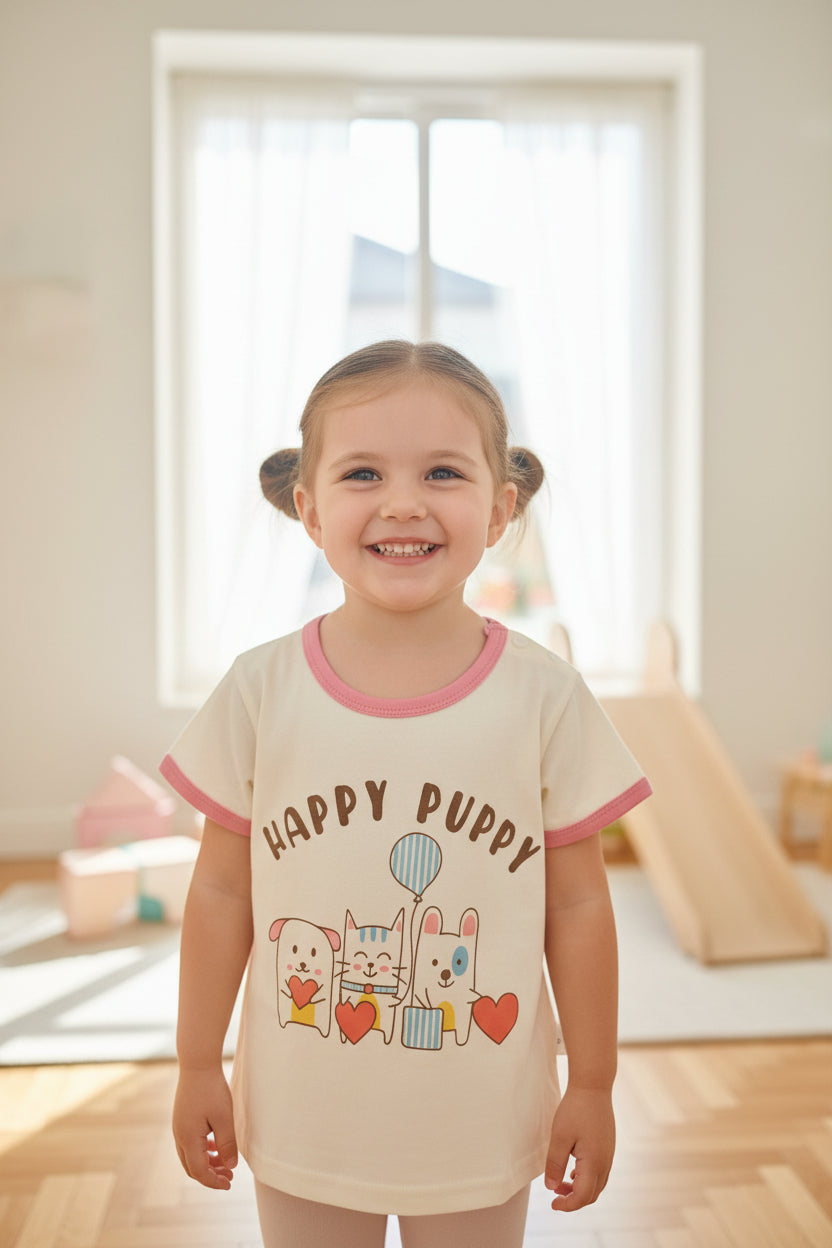 T-shirt Happy Puppy