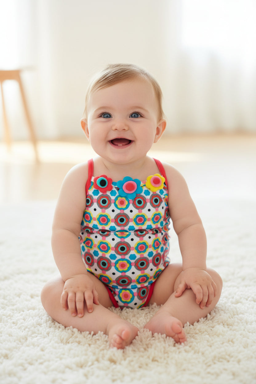 Maillot de bain Fleurs 3D