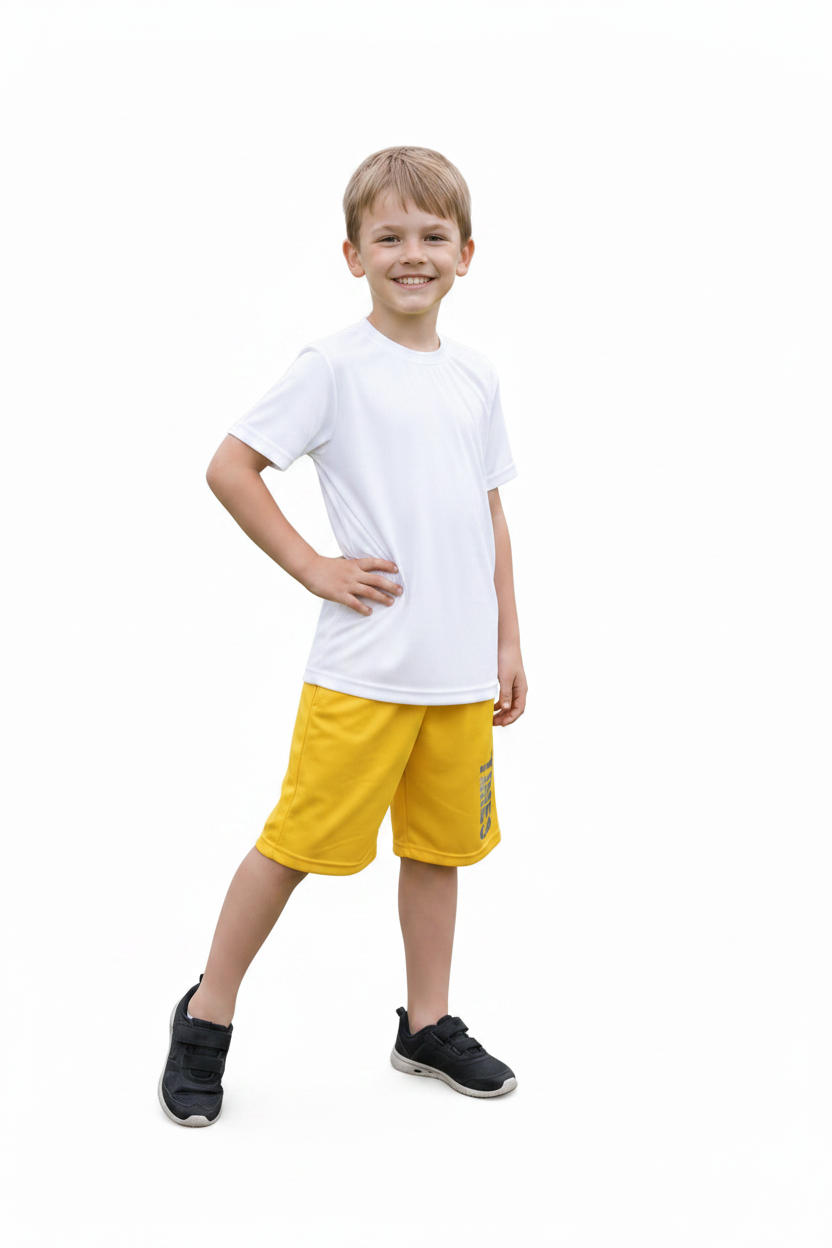 Shorts Sport Times Jaune