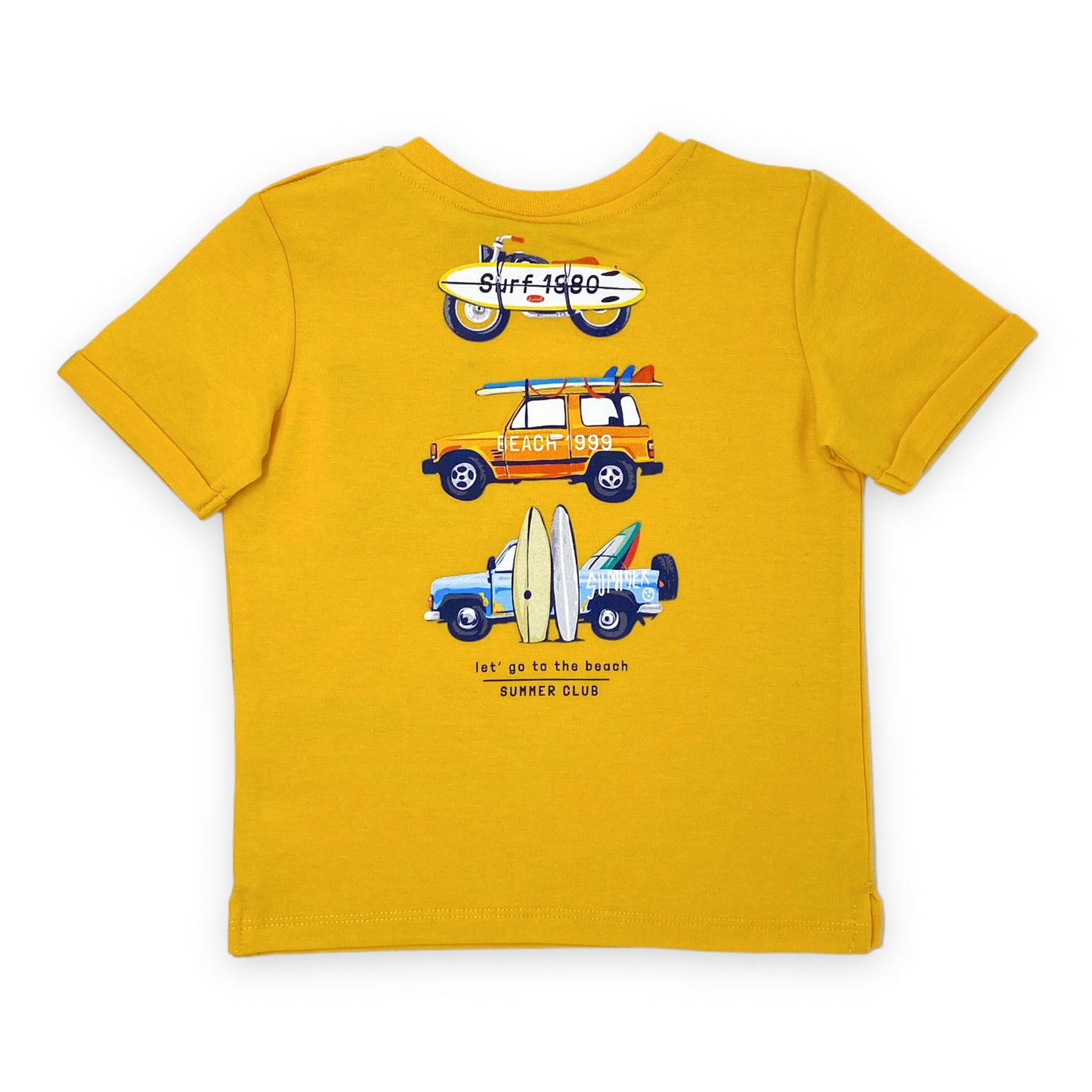 T-shirt à poche avec imprimé SURF