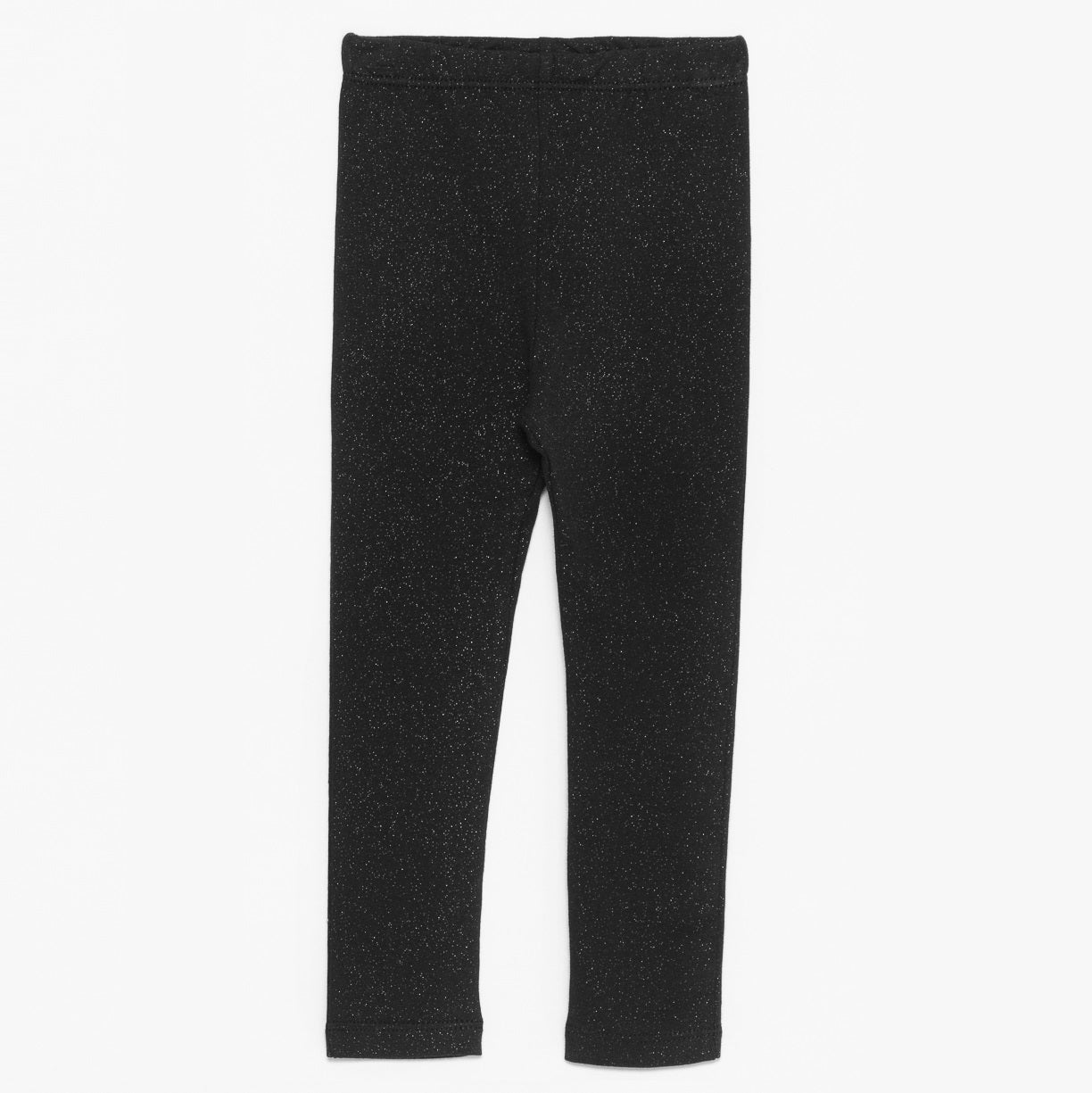 Leggings noir scintillant