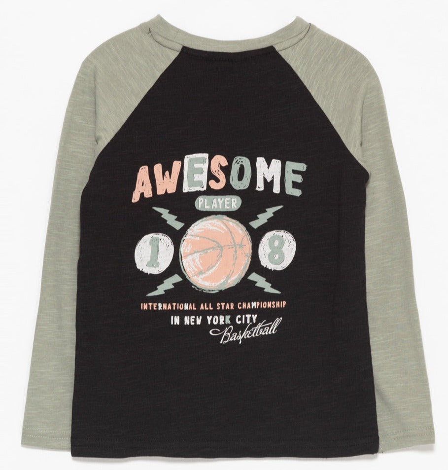 T-shirt imprimé au dos