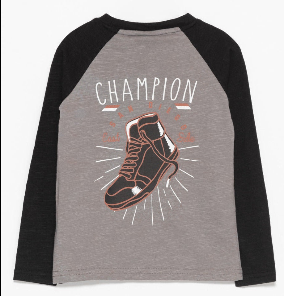 T-shirt imprimé au dos