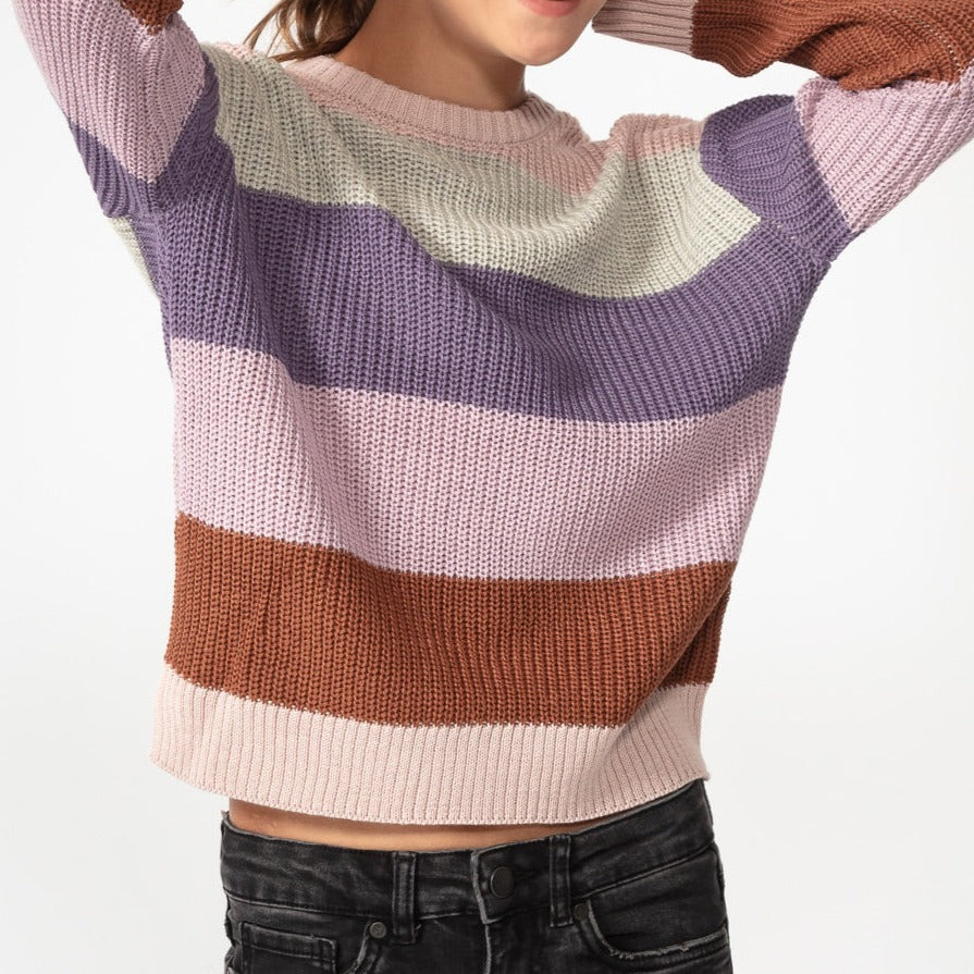 Tricot à rayures