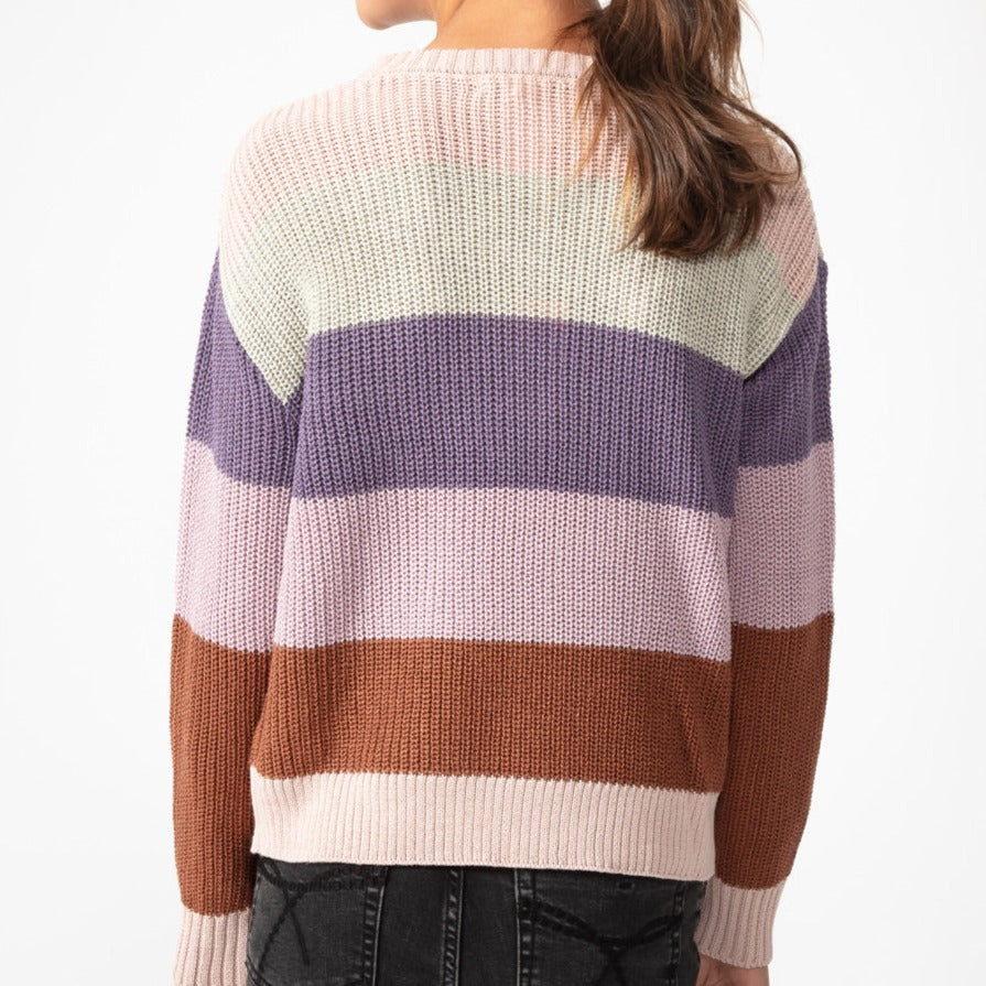 Tricot à rayures