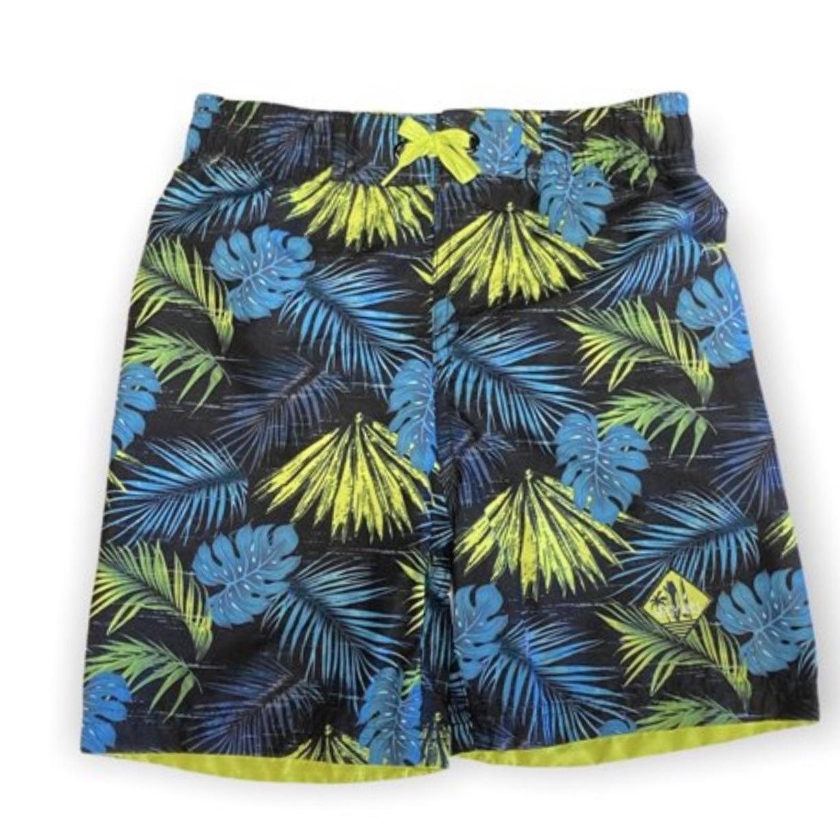 Maillot à motif feuillage