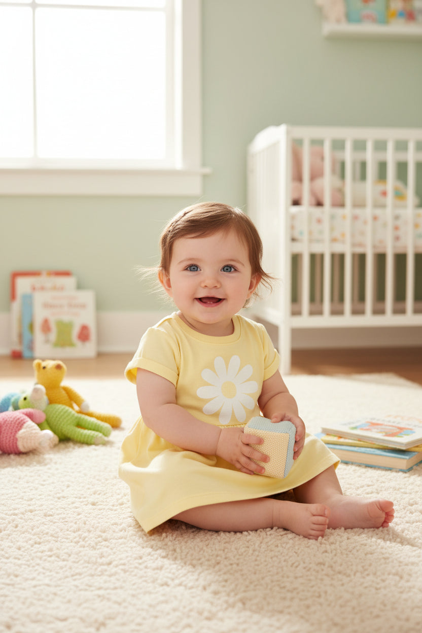 Robe jaune Marguerite