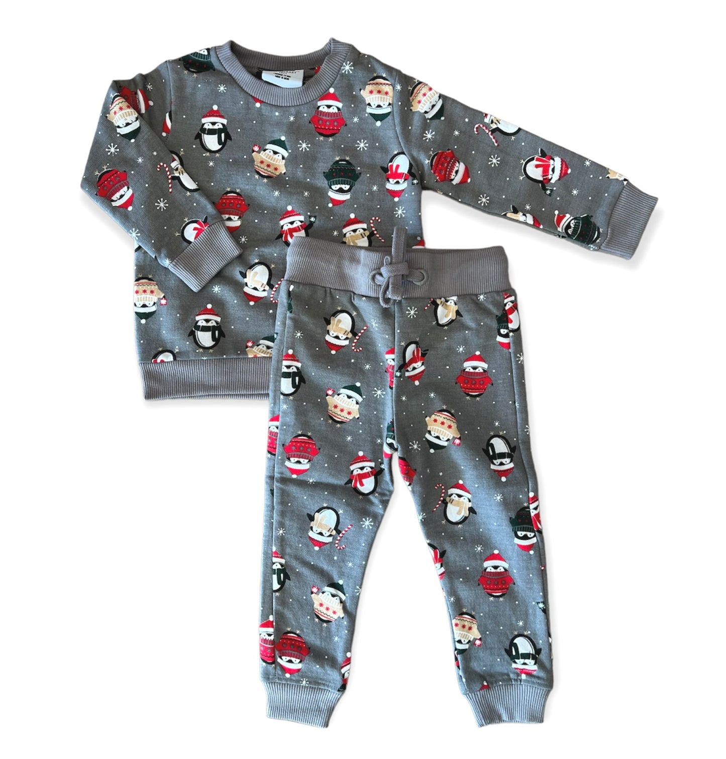 Ensemble 2 pièces Noël gris