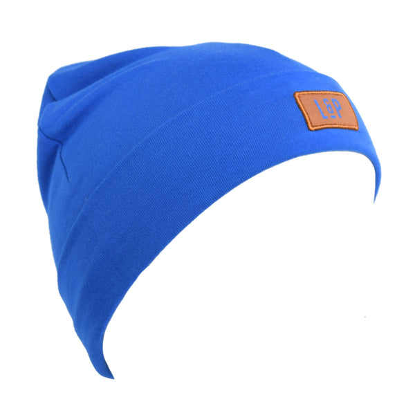 Tuque de coton L&P BLEU NAVIRE