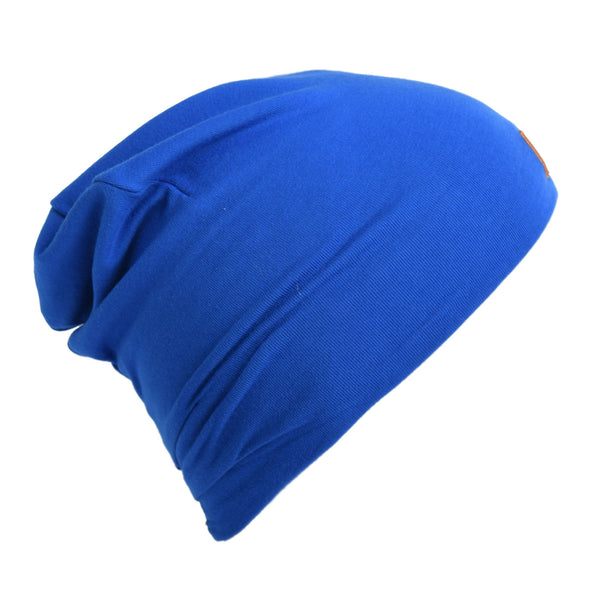 Tuque de coton L&P BLEU NAVIRE
