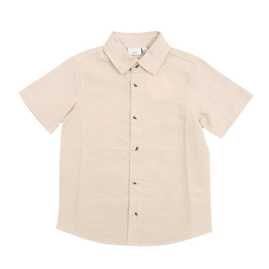 Chemise unie Sable