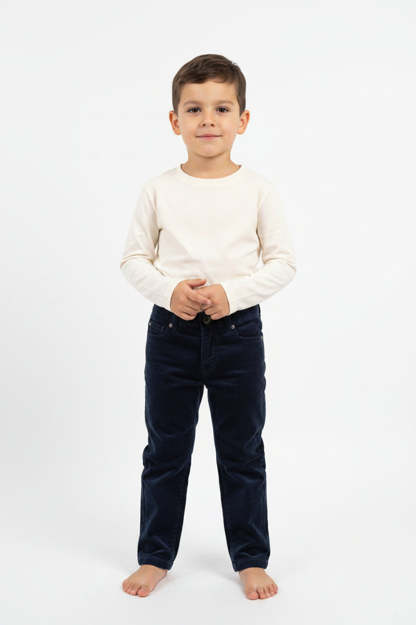 Pantalon suède chic