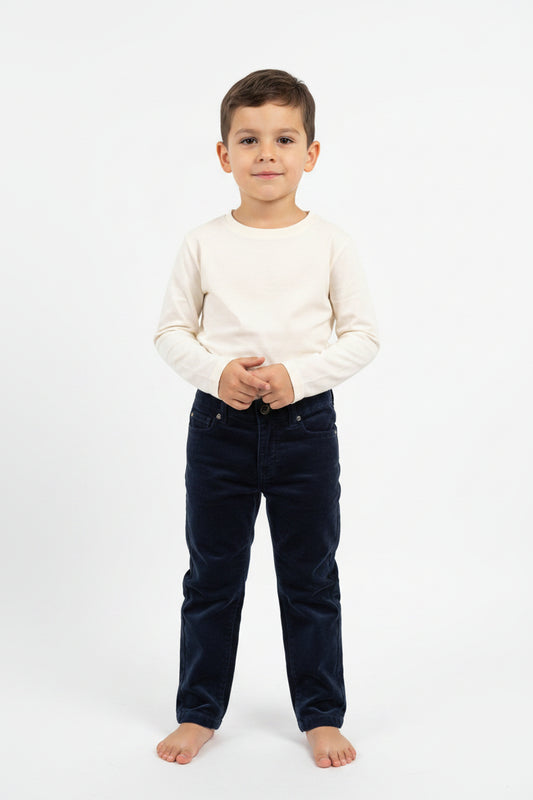 Pantalon suède chic