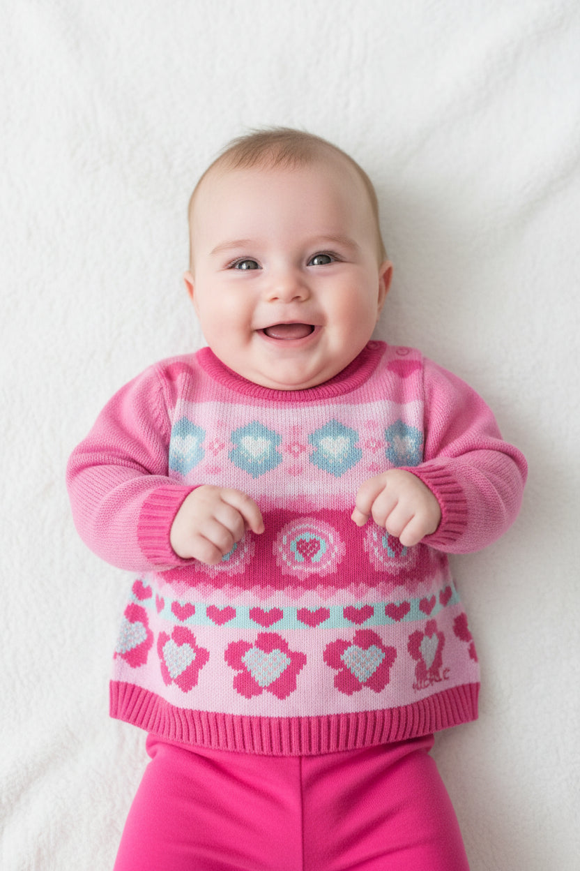Ensemble Rose Bonbon Cocoon