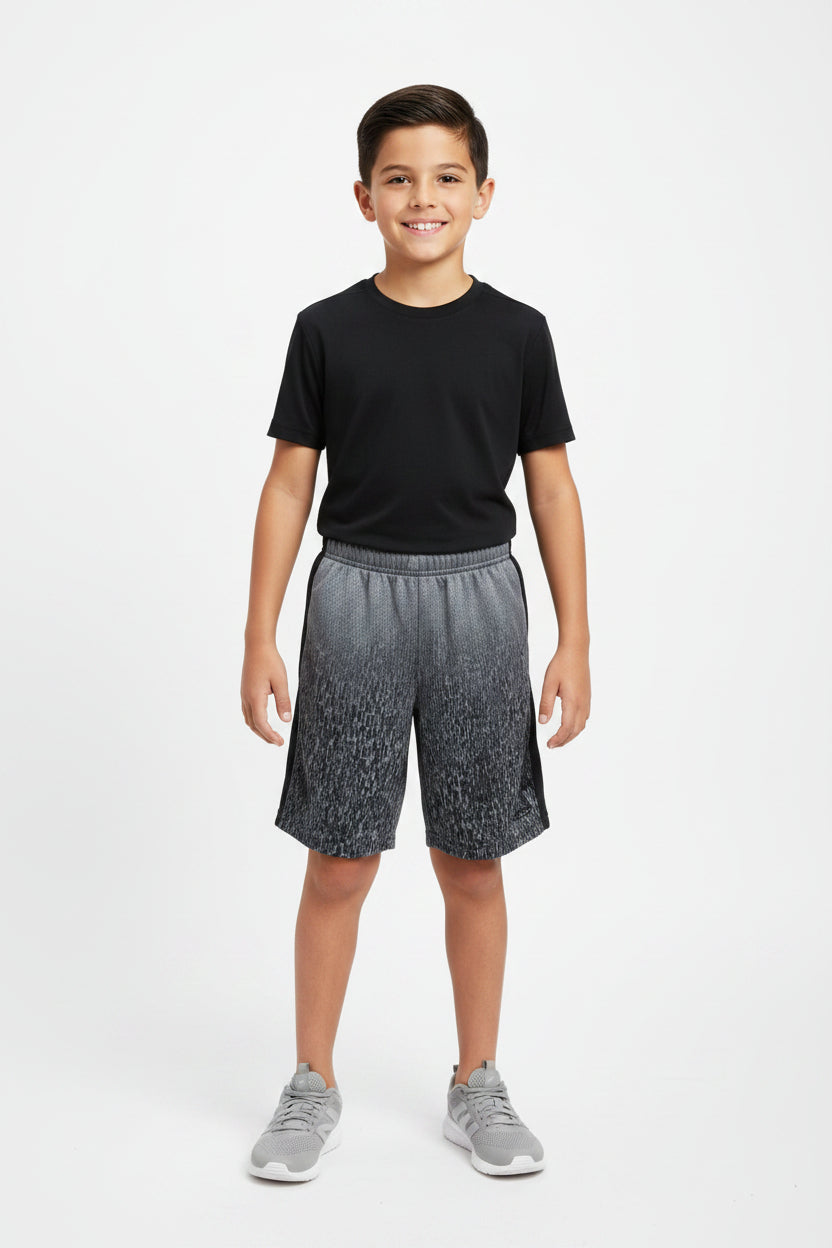 Shorts Sportif Noir et Gris