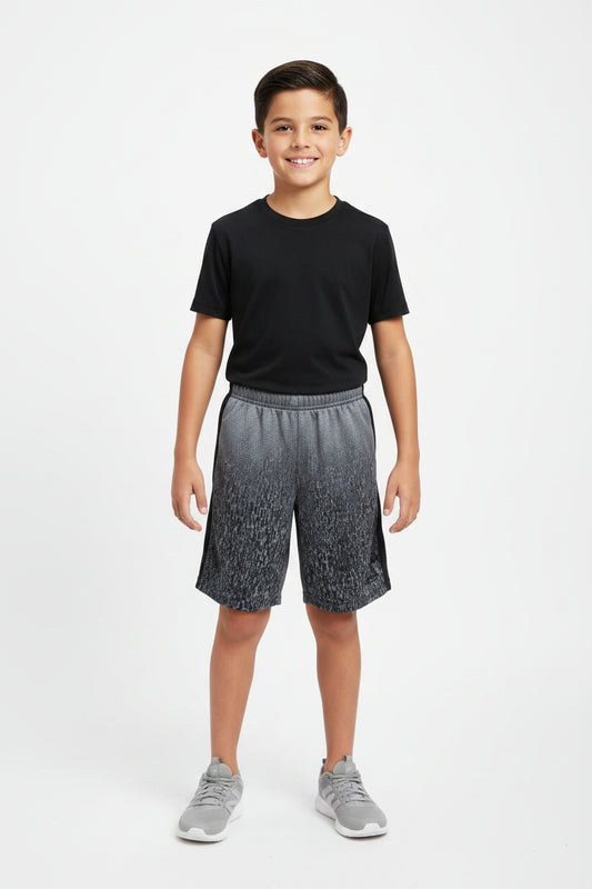 Shorts Sportif Noir et Gris