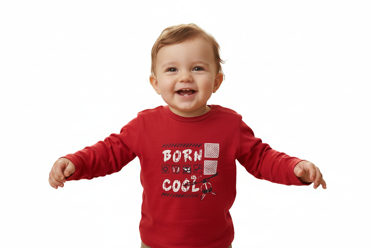 Chandail manche longue ''Born to cool''