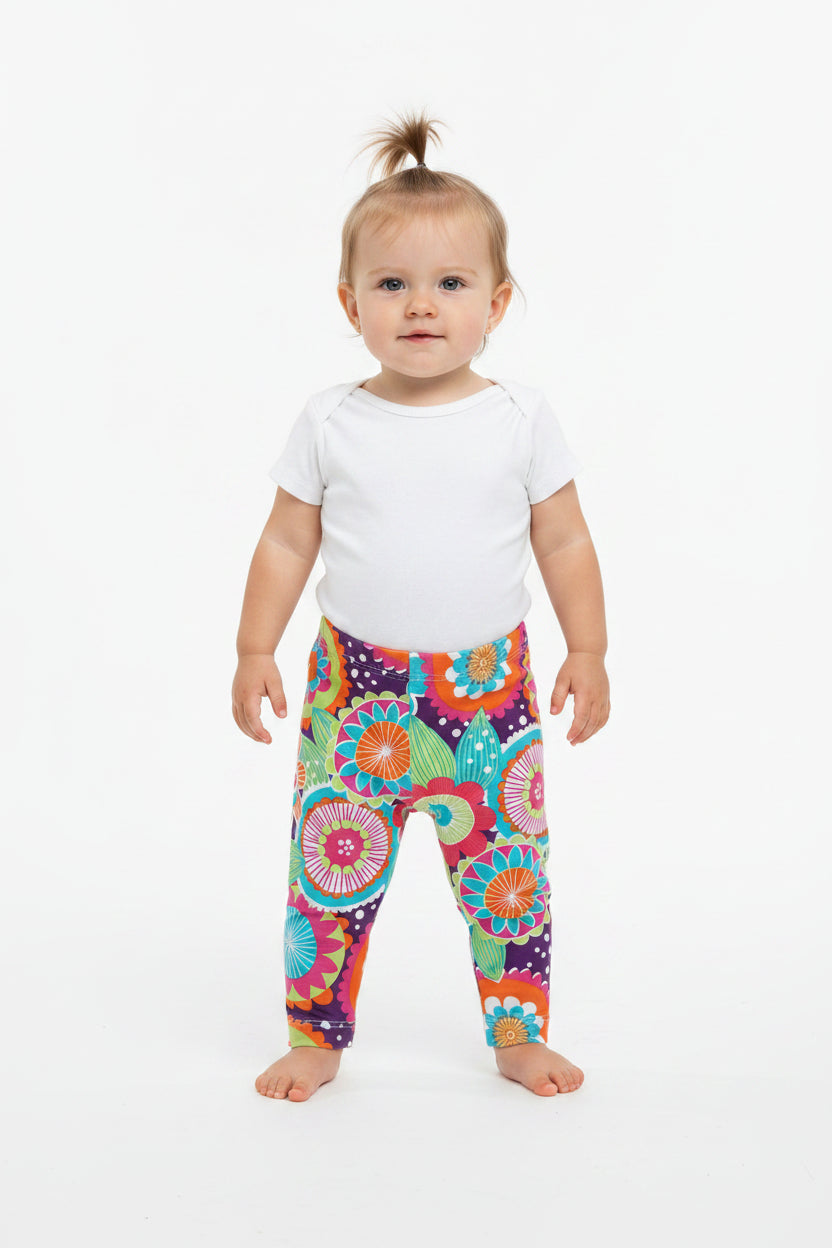 Legging explosion de fleurs