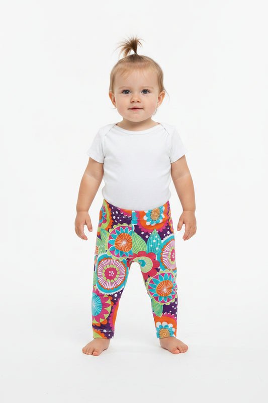 Legging explosion de fleurs