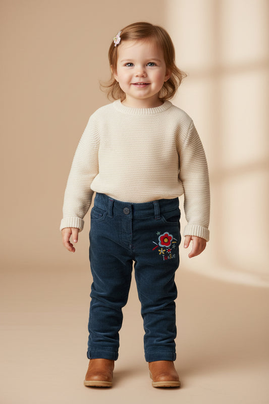Pantalon fleuri “LOVE”
