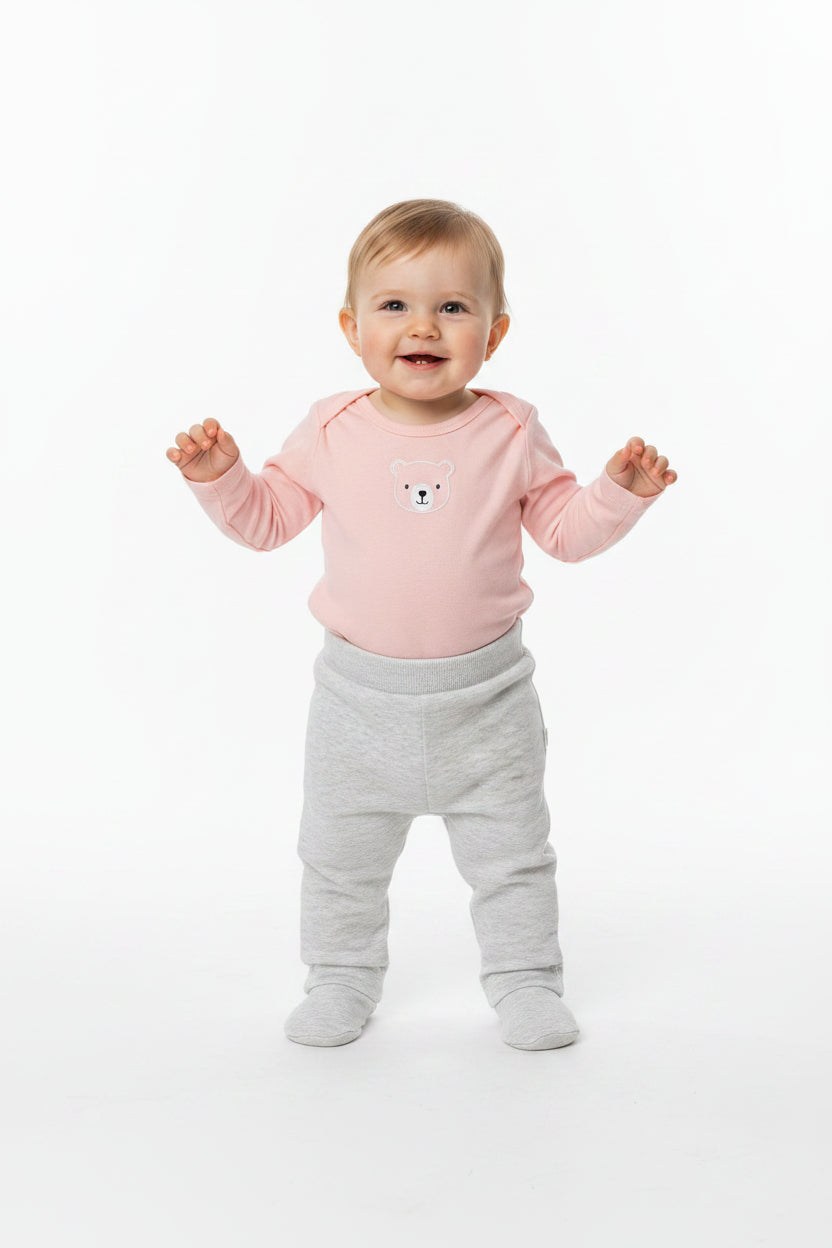 Pantalon jogging gris pâle