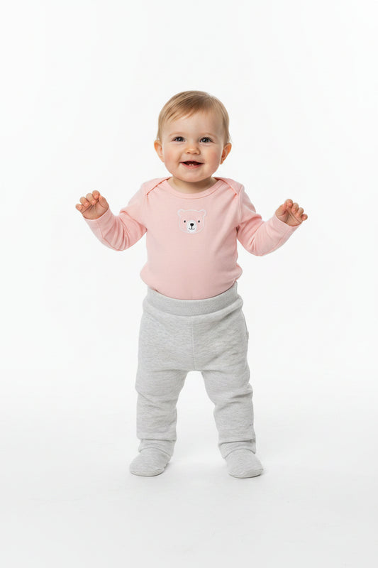 Pantalon jogging gris pâle
