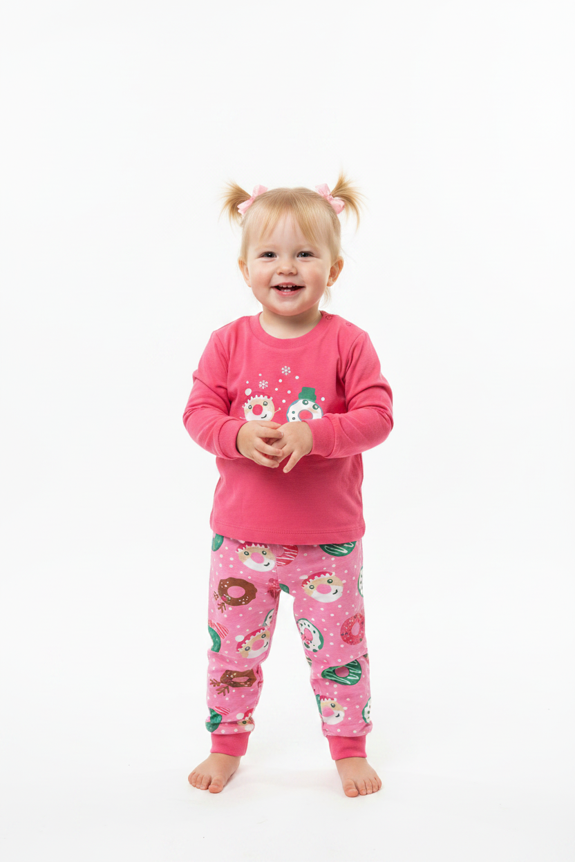 Pyjama beige de Noël