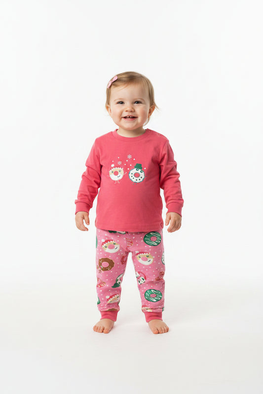 Pyjama beige de Noël
