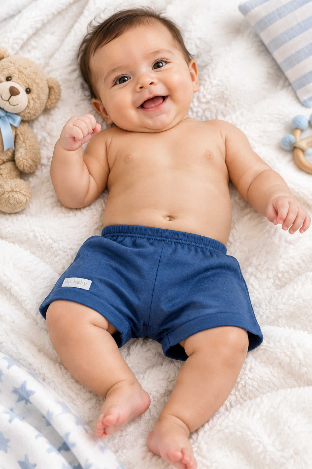 Shorts bleu up baby