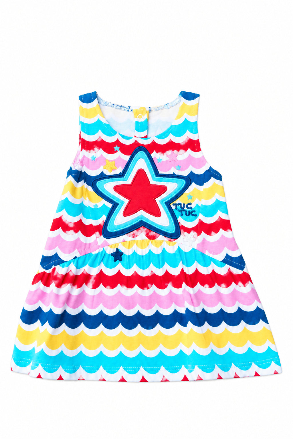 Robe Vagues des étoiles brodé