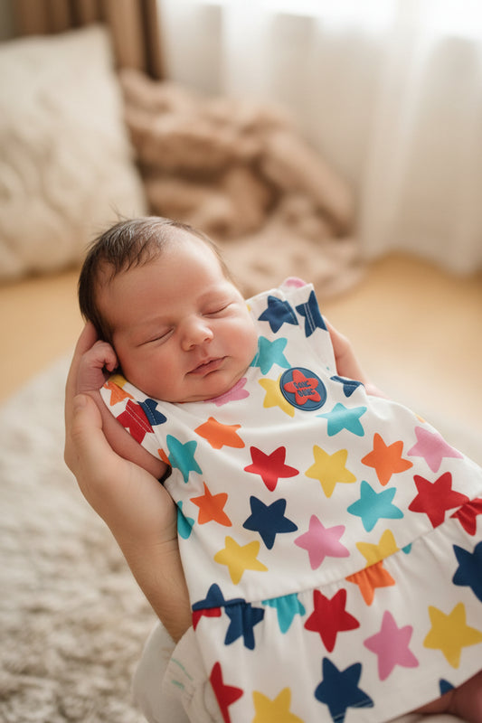 Robe étoilées+écusson