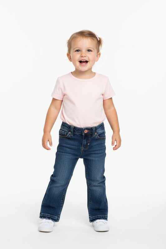 Jeans bleu classique – confort et style
