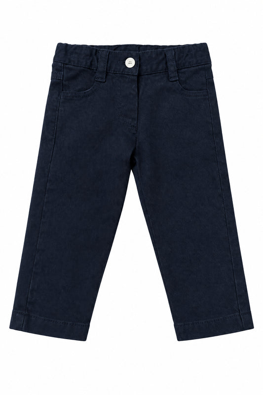 Pantalon Noir avec perle noir brillante
