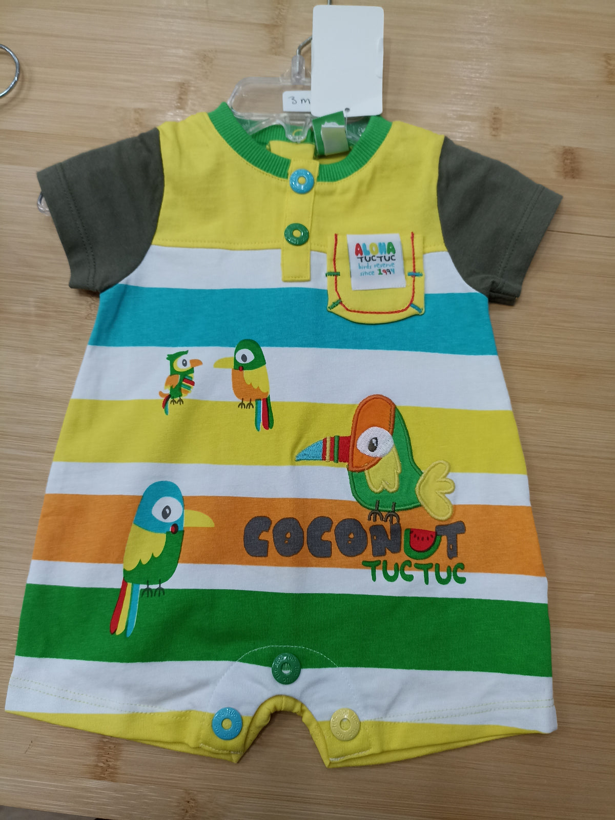 Barboteuse Coconut Tuctuc