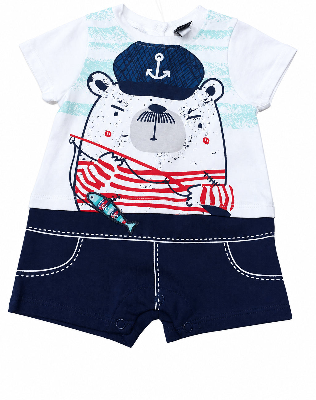 Barboteuse Ourson et poisson