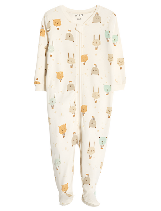 Pyjama 1 pièce Montgolfières