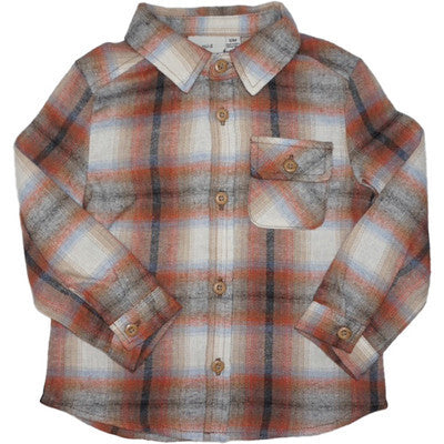 Chemise à carreau en flanelle