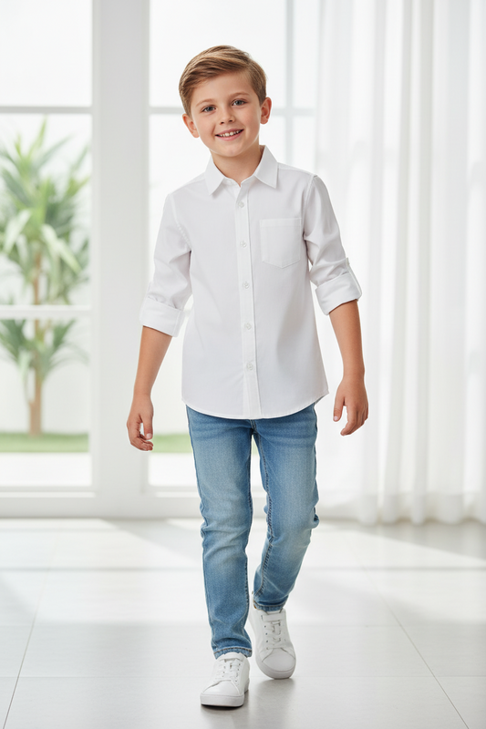 Chemise unie