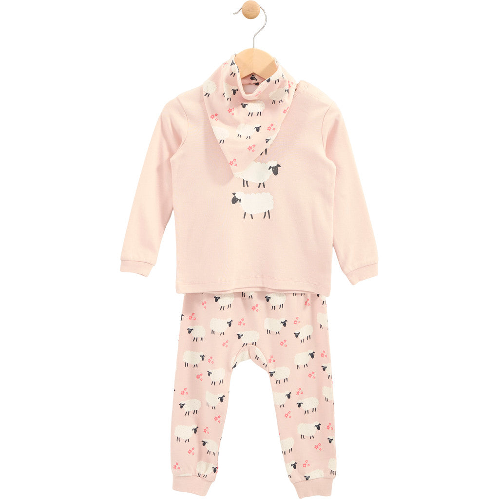 Ensemble pyjama 3 pièces moutons