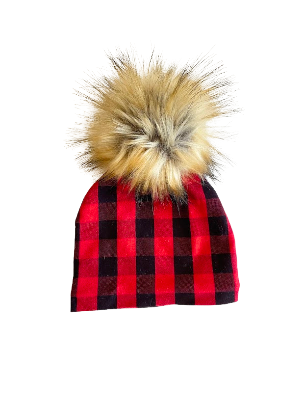 Tuques à pompon 6 - 24 mois