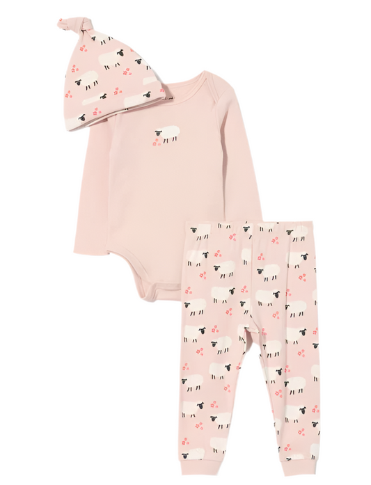 Ensemble pyjama 3 pièces Moutons