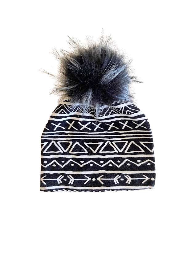 Tuques à pompon 6 - 24 mois