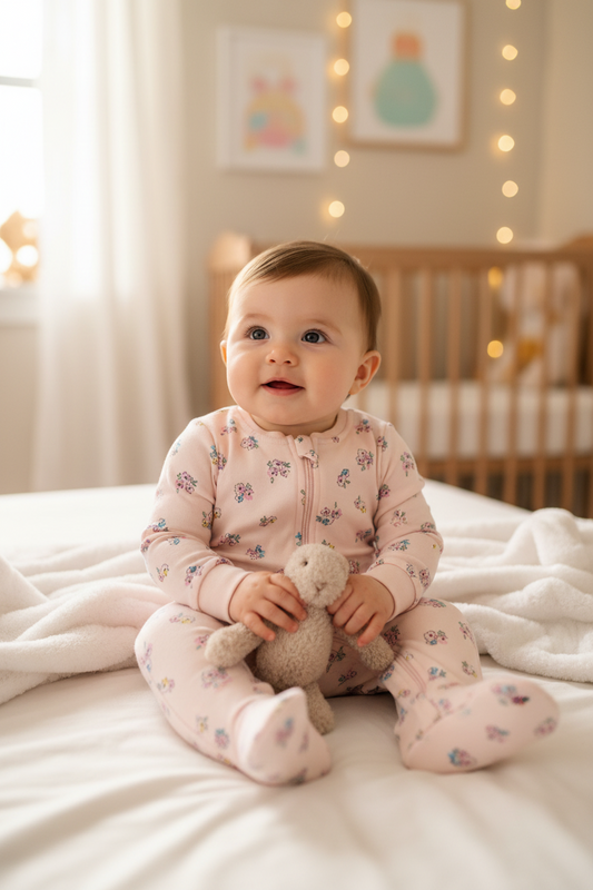 Pyjama/ Grenouillère Petites Fleurs