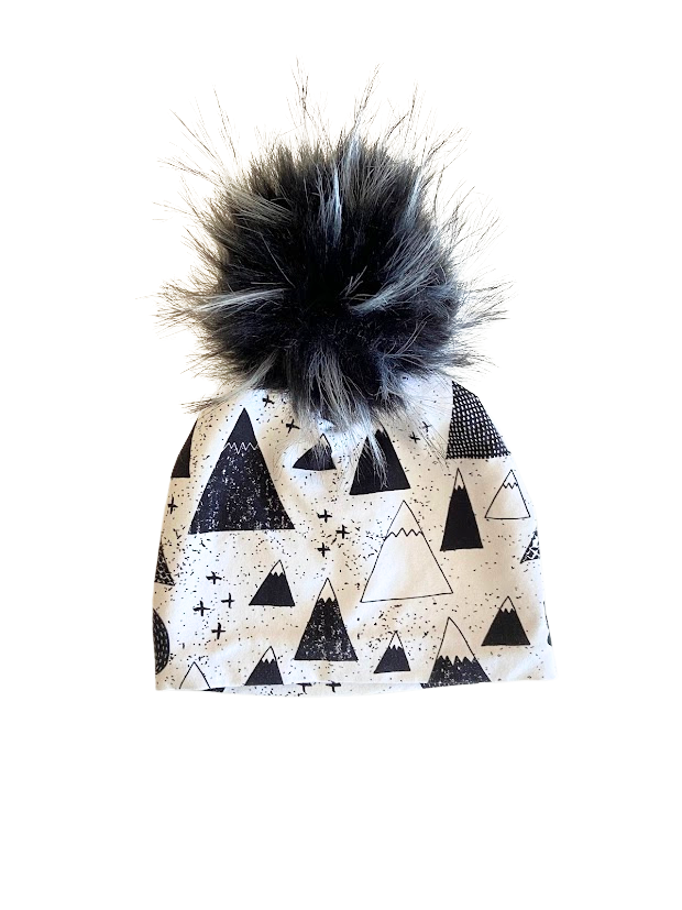 Tuques à pompon 6 - 24 mois