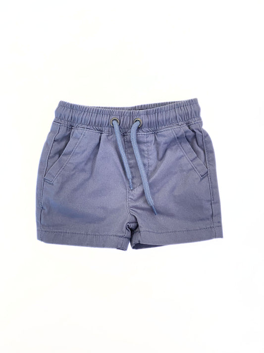 Short en denim gris bleuâtre