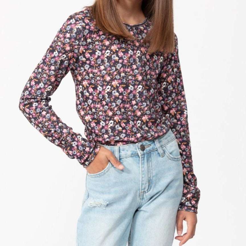 Chandail fleuri