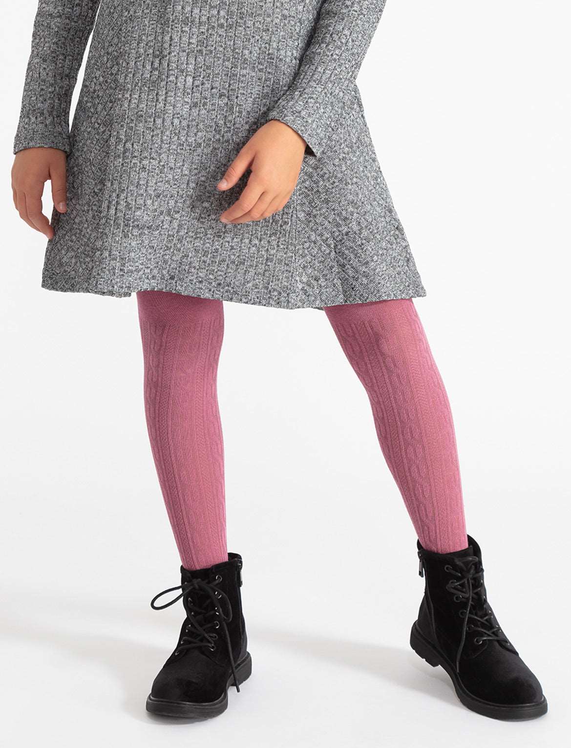 Bas collant texturé ROSE Ado