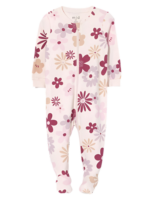 Pyjama 1 pièce Fleurs
